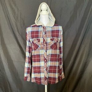 Empyre button down w/hoodie